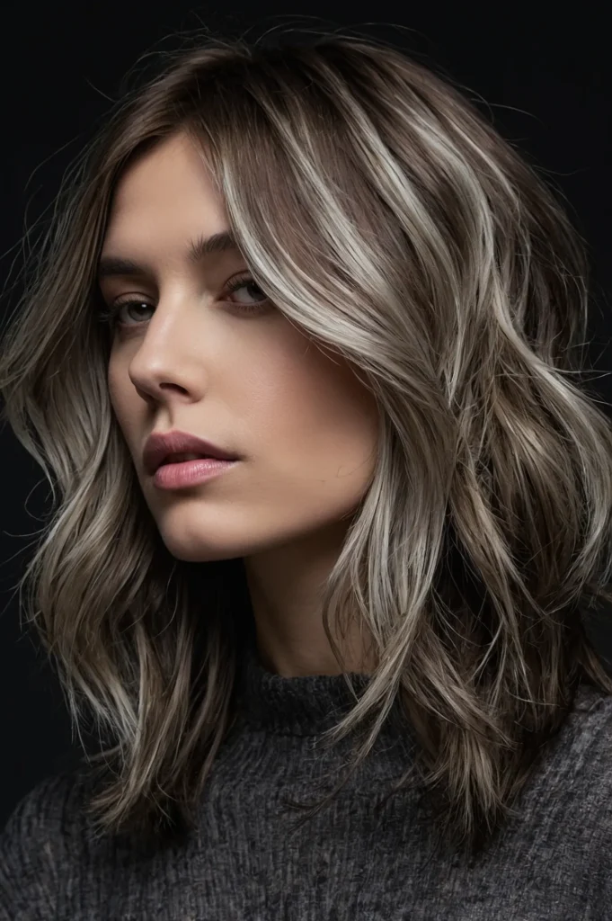 A realistic closeup portrait of a woman with ()