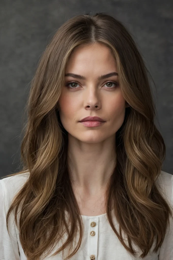 Classic Long LayersTraditional long haircut w