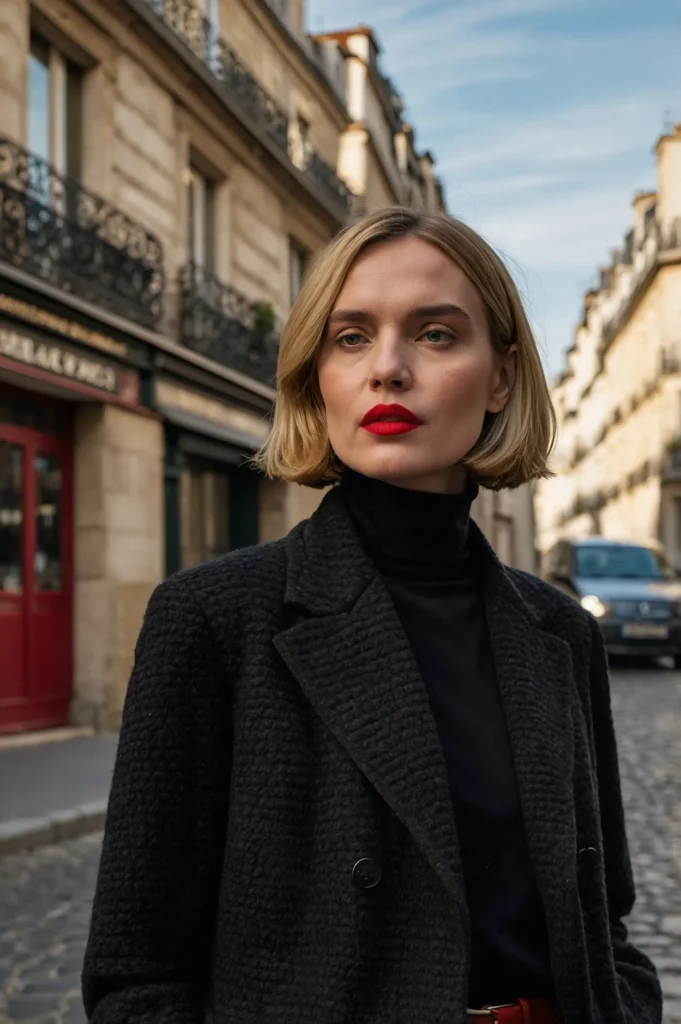 French Bob Le Carr FranaisJawlength bob with