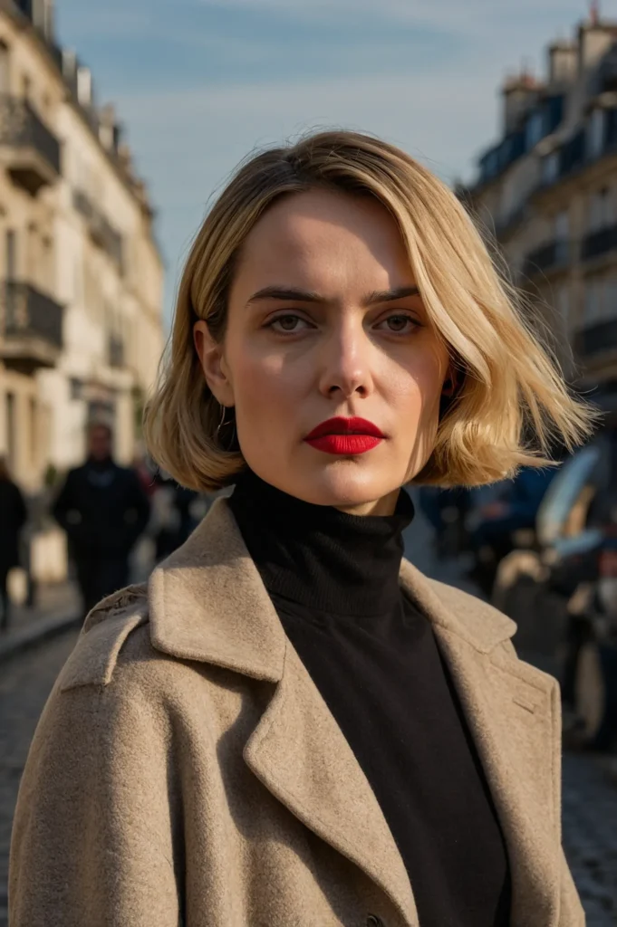French Bob Le Carr FranaisJawlength bob with
