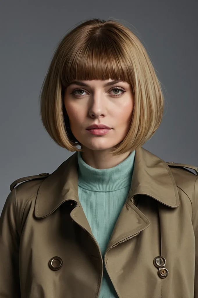 Inverted French BobClassic bob slightly longe