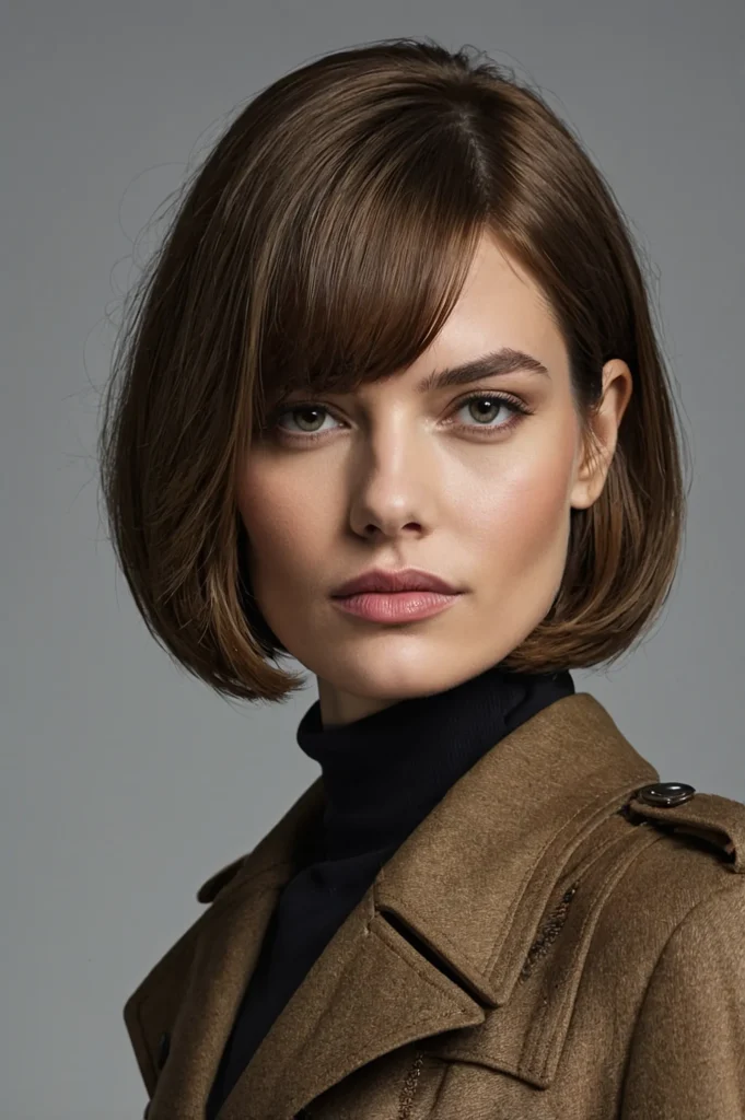 Inverted French BobClassic bob slightly longe