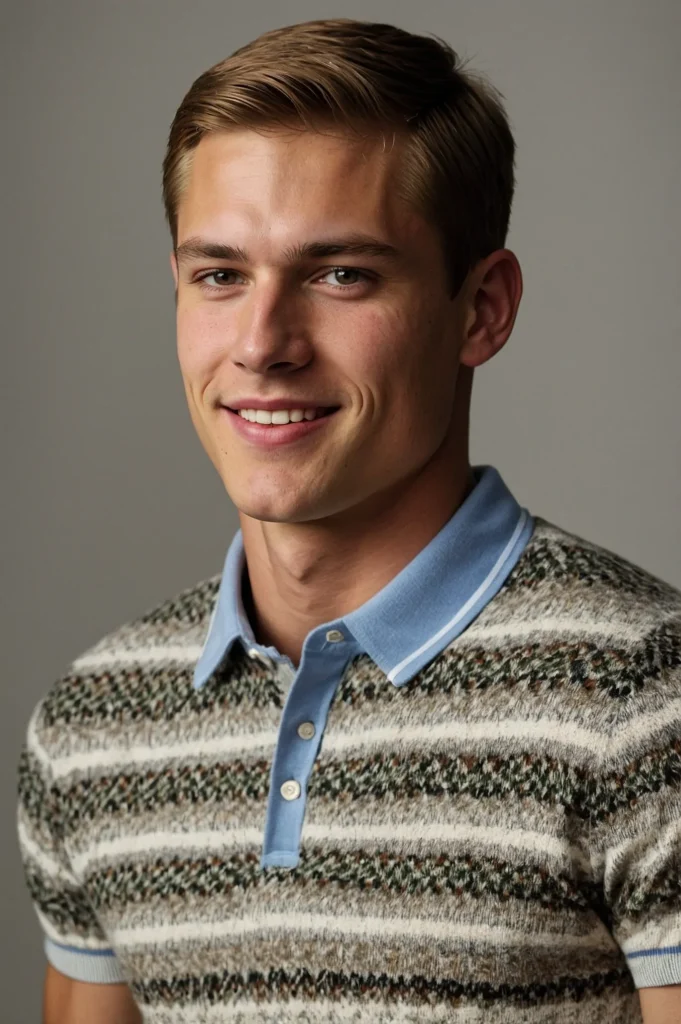 Ivy League BuzzPreppy white man with a slight