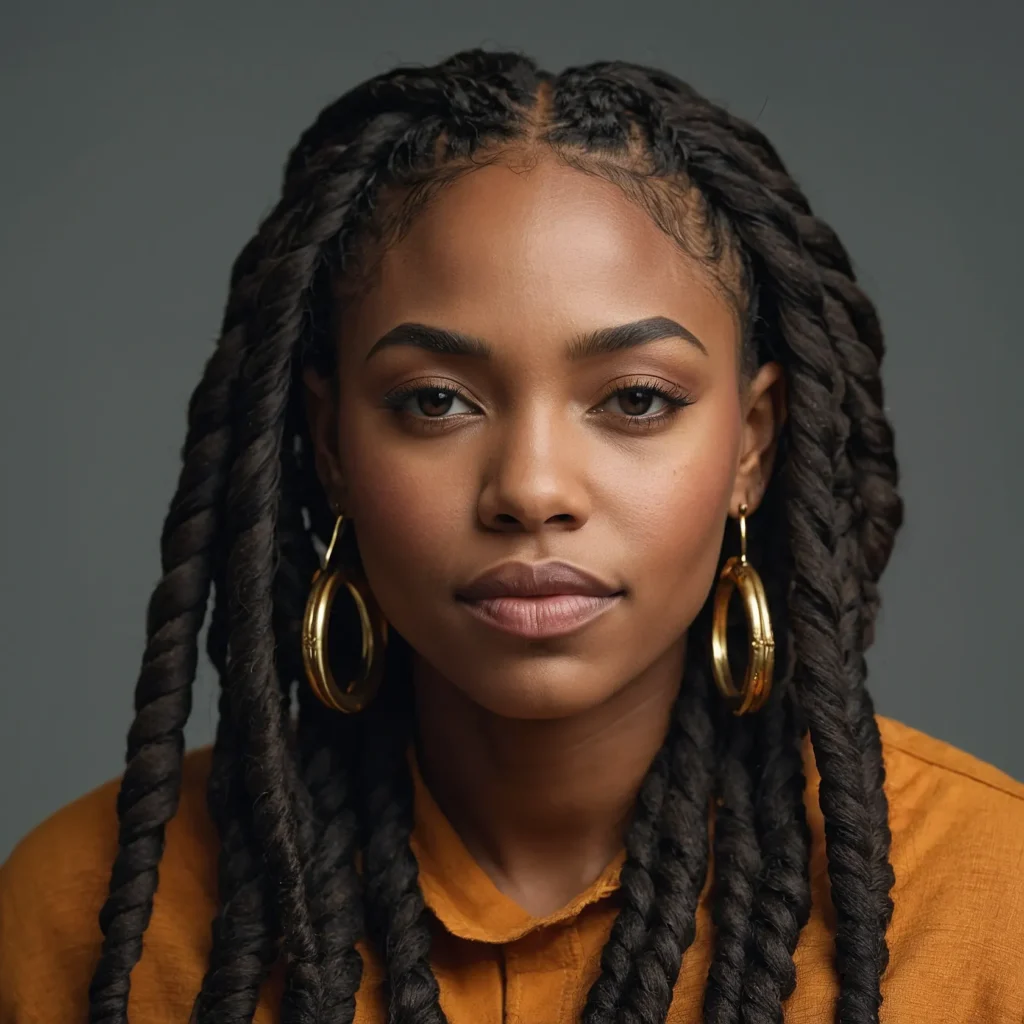 Large-Medium Faux Locs
