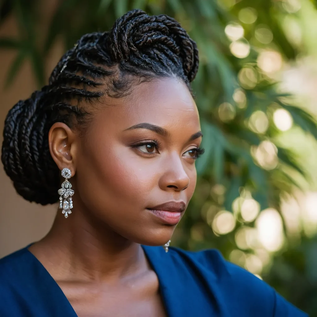 Loc Updo
