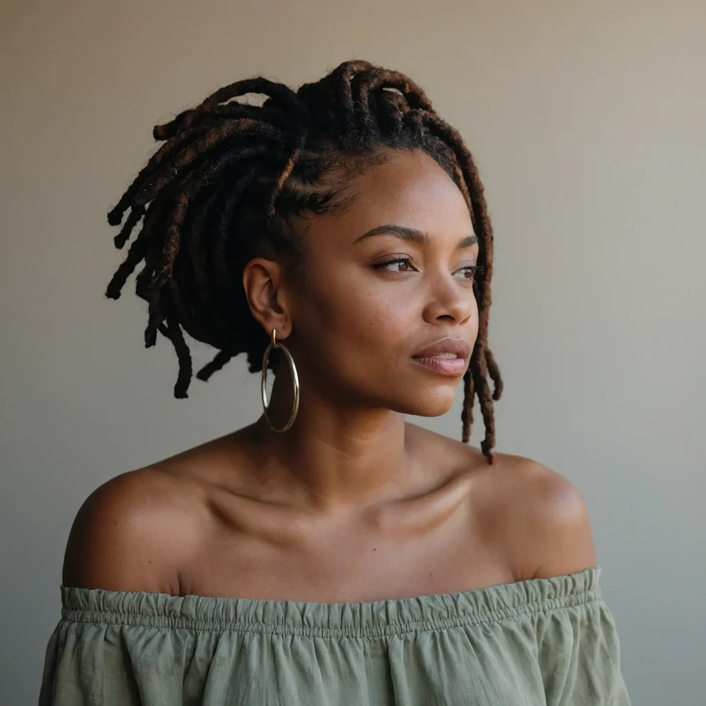 Short Faux Locs