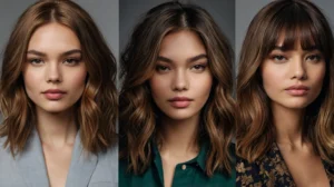 20 Stunning Medium Hairstyles for Round Faces