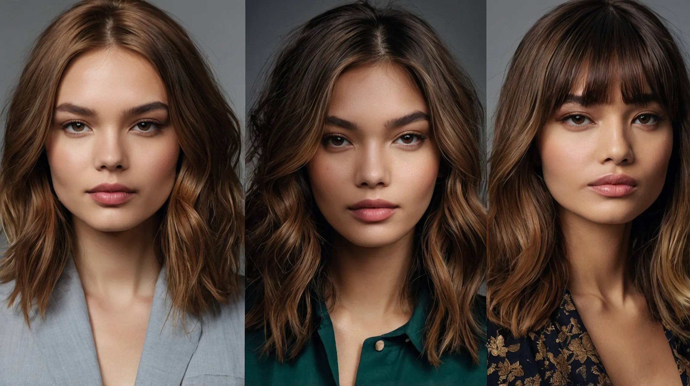 20 Stunning Medium Hairstyles for Round Faces