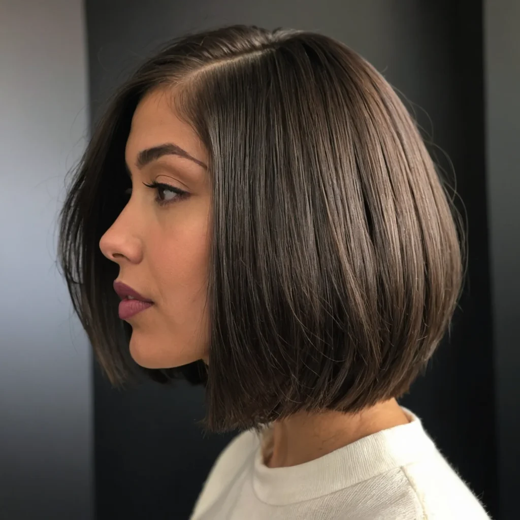Buzz‑Cut Bob