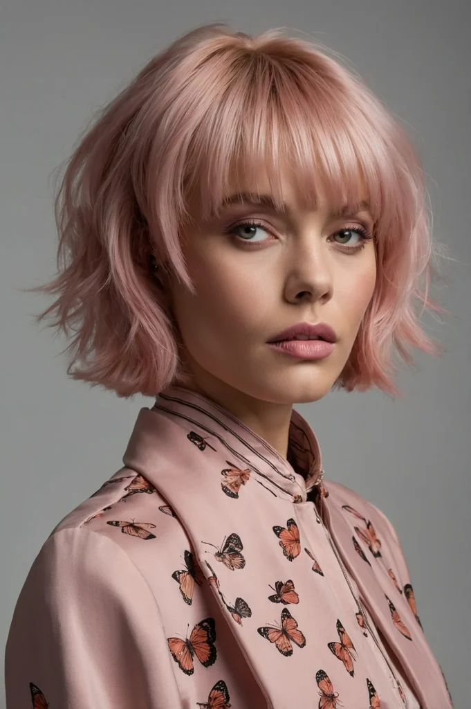Leonardo Kino XL A butterflyshag hybrid haircut with soft wing