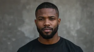 Leonardo Kino XL A confident Black American man with a fresh b