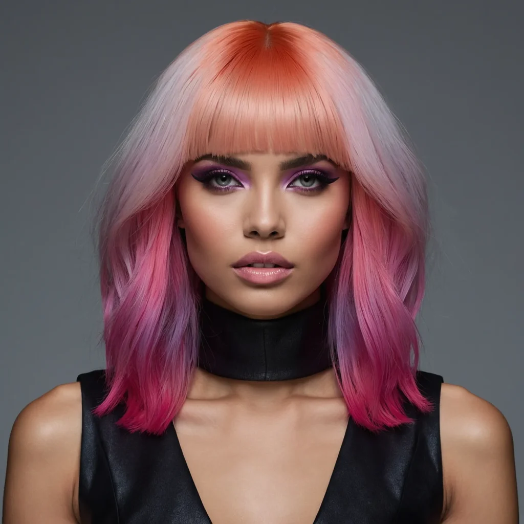 Doja Cat – Ombre Statement Hair