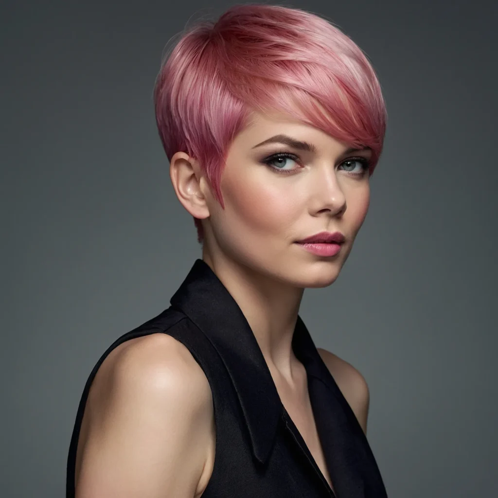 Sleek Pink Pixie