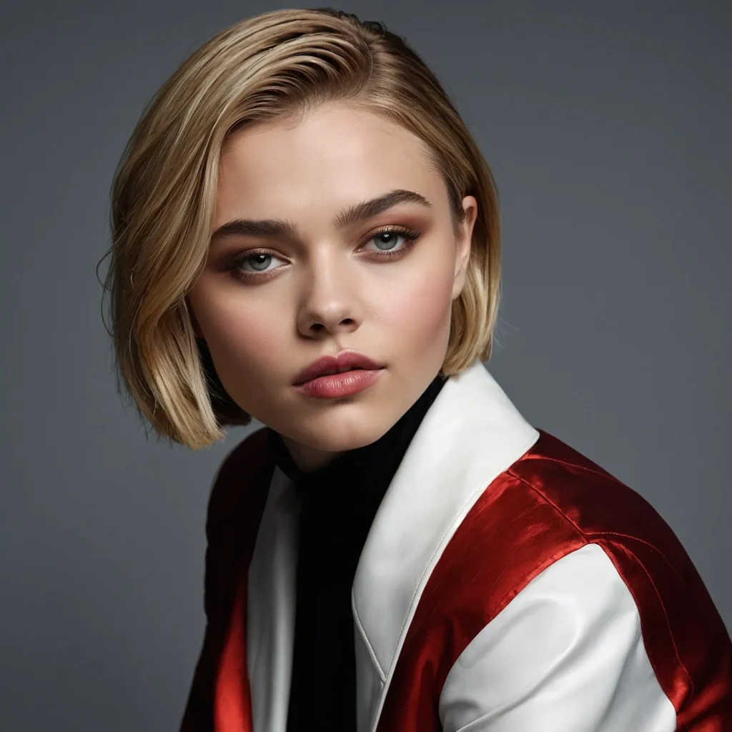 Slicked-Back Bob