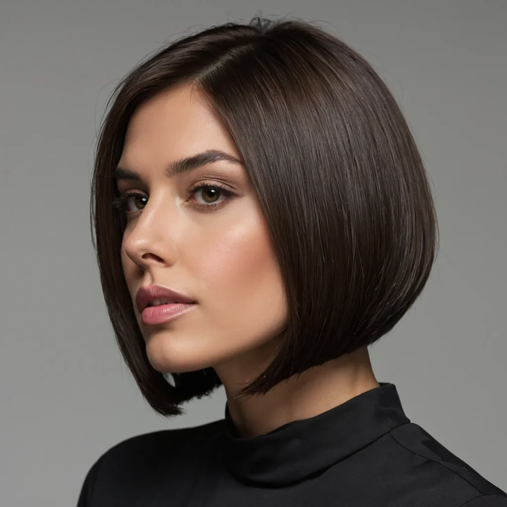 Sleek, Straight A‑Line Bob