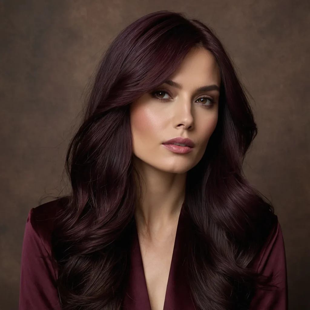 Dark Burgundy Locks