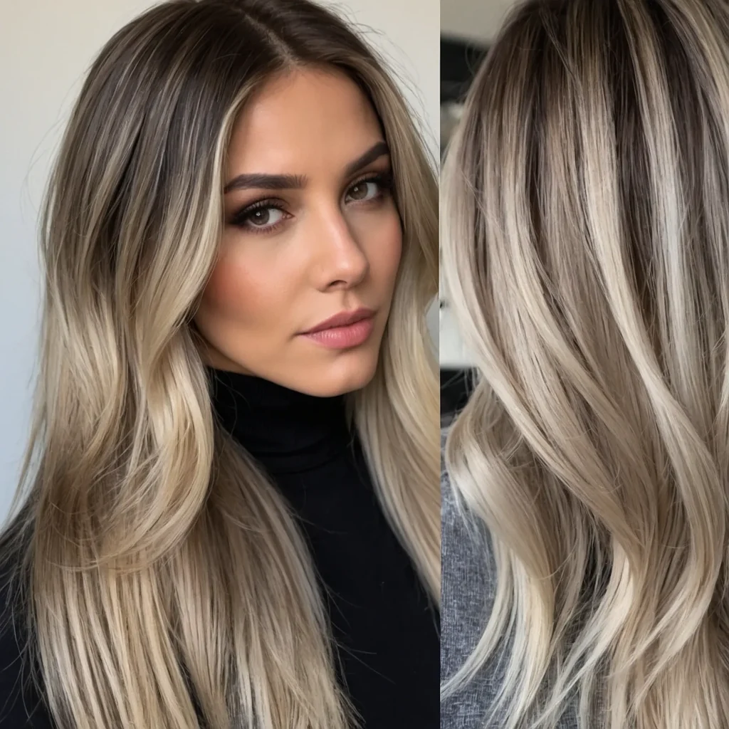 Icy Blonde Ombre Melt