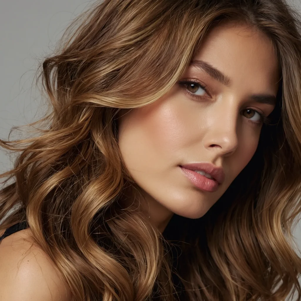 Full-Caramel Bronde Balayage