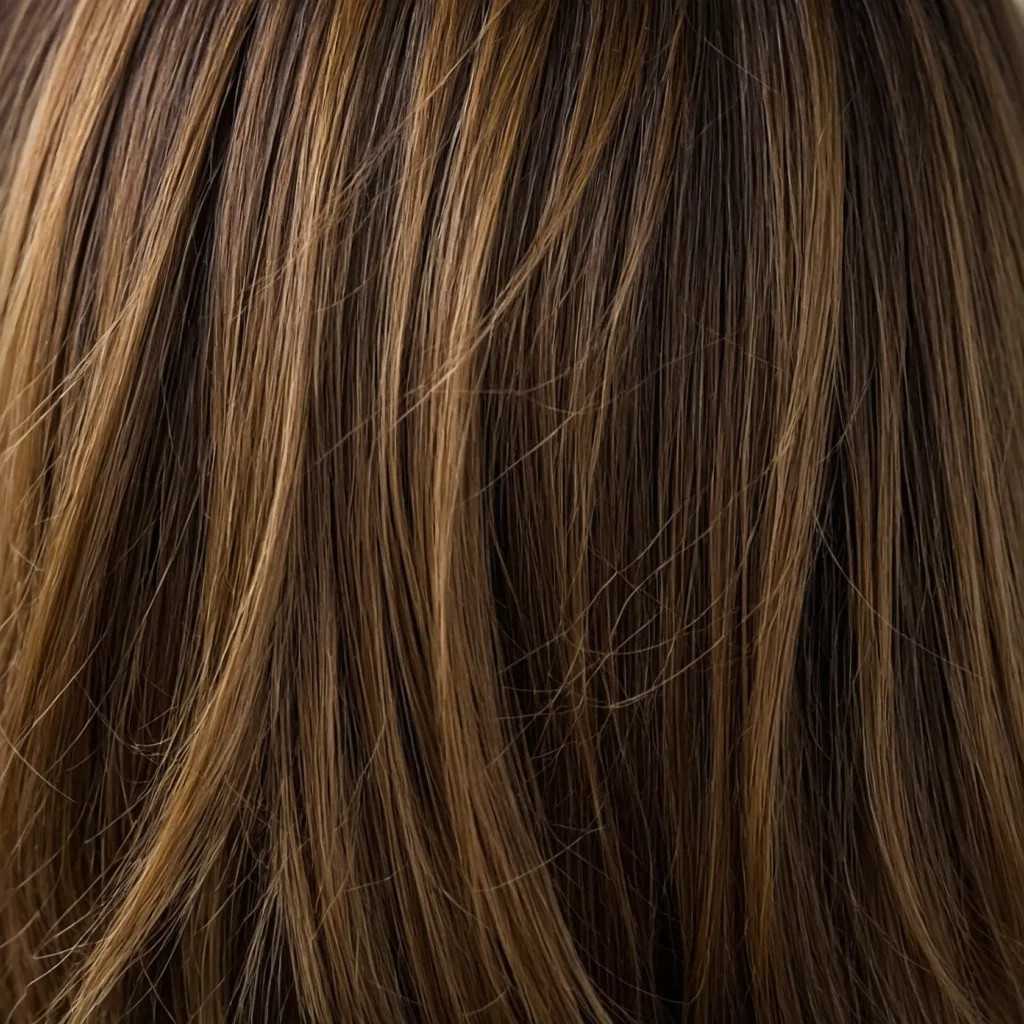 Angled Lob with Long Side-Swept Bangs