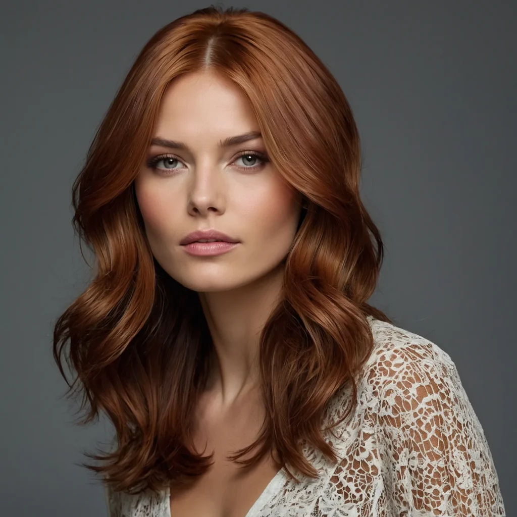 Soft Copper-Chocolate & Strawberry Blend