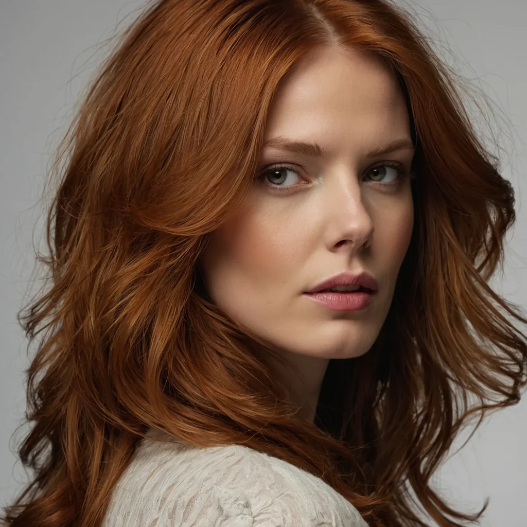Warm Red Brown Hair
