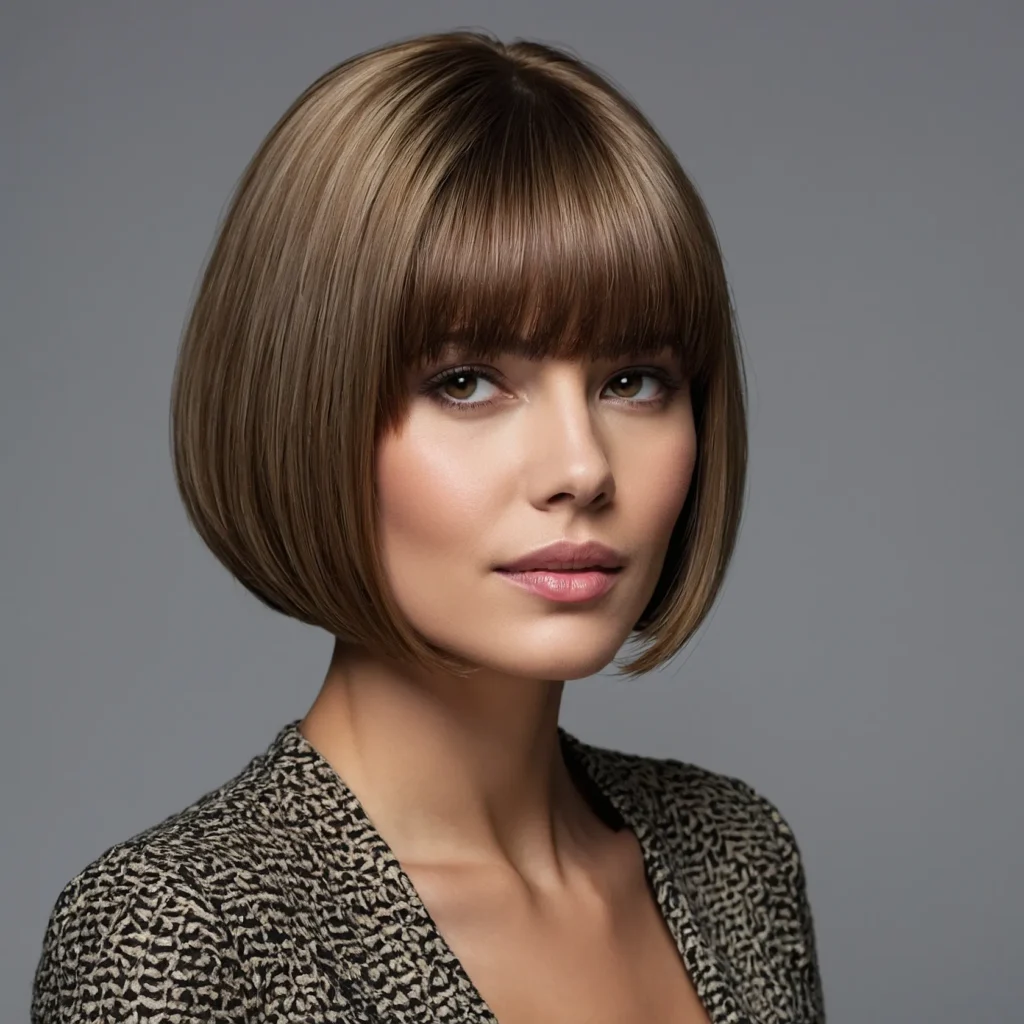 Jaw-Length Smooth Bob