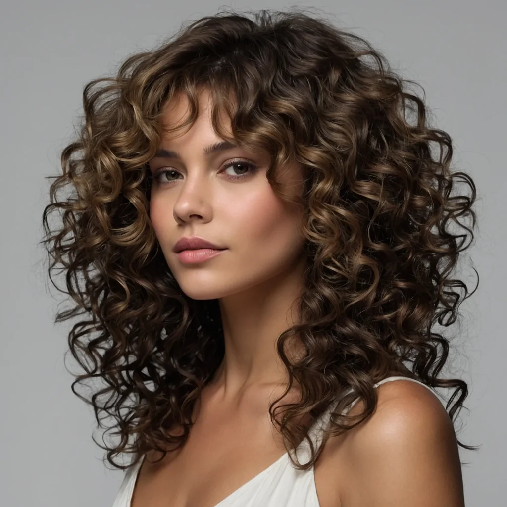Classic Long Curly Shag