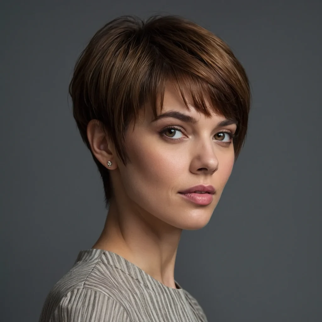 Pixie with Bangs