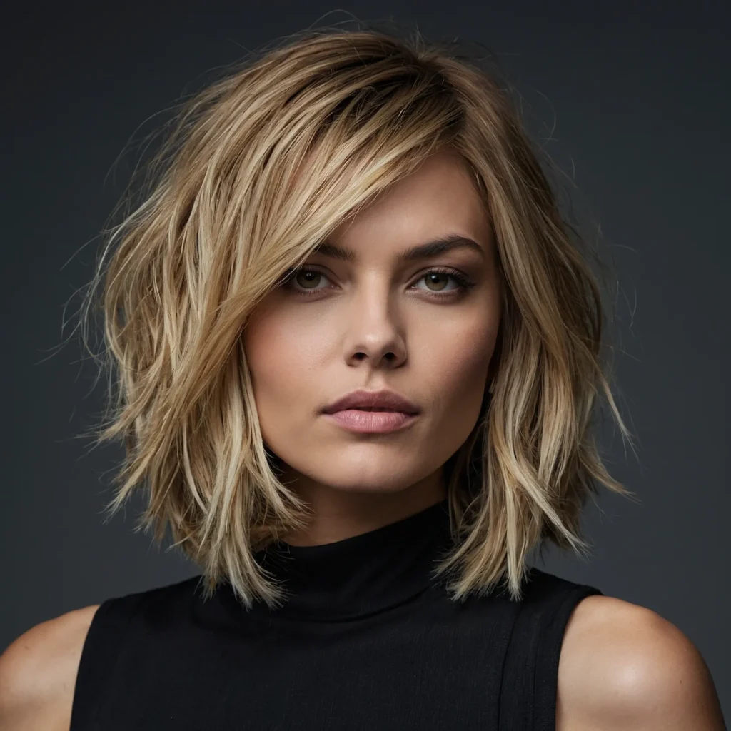Side-Swept Jagged Lob