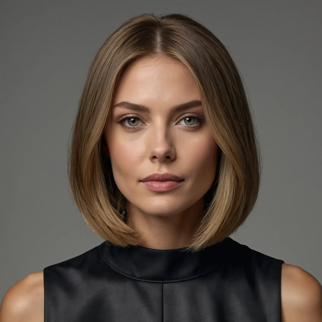 Blunt Lob (The “Charlotte Cut”)