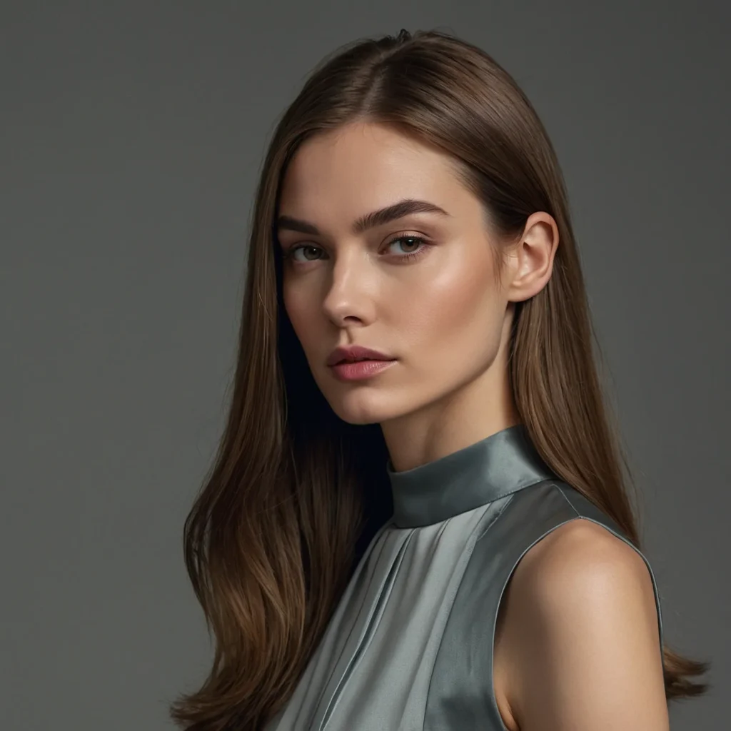 Older-Sister Side Part