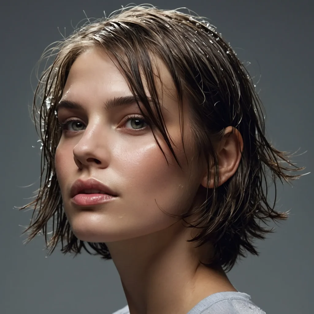 Wet‑Looking Bixie