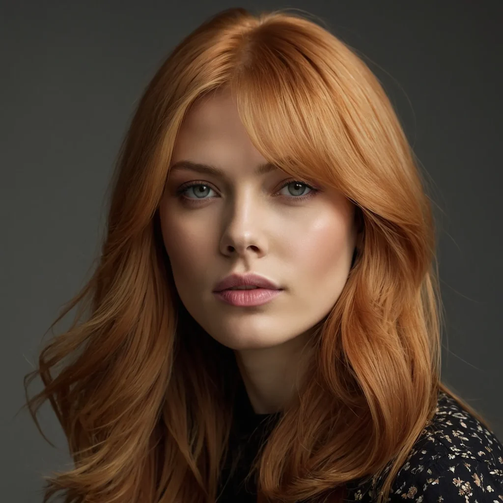 Classic Strawberry Blonde All‑Over