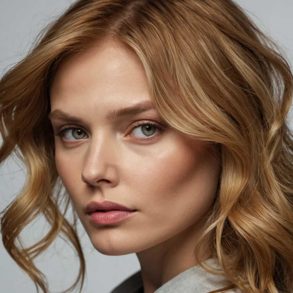 Cool-Toned Strawberry with Honey Highlights