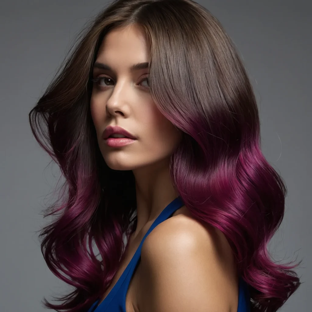 Violet‑to‑Magenta Color Melt