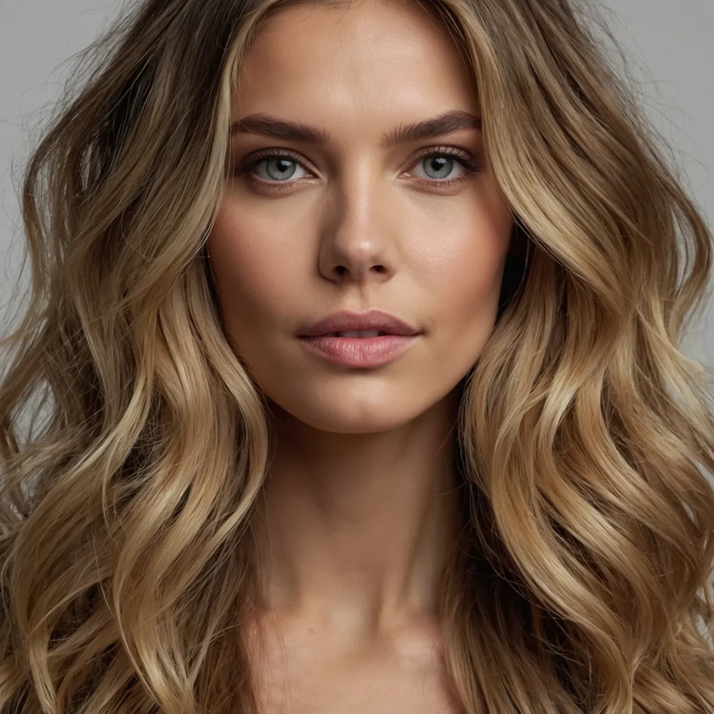 Face‑Framing Blonde Balayage