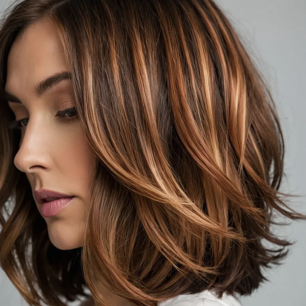 Copper Kissed Balayage