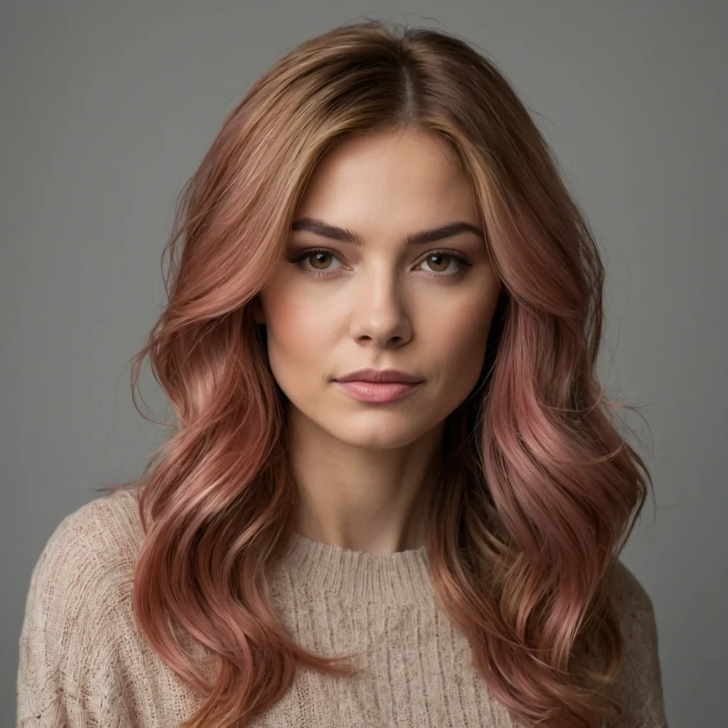 Mixed Brown Rose Gold