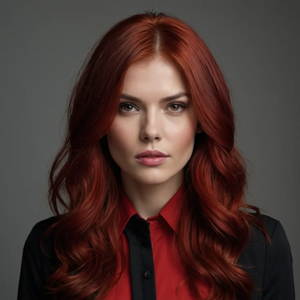 Peekaboo or Two-Tone Red