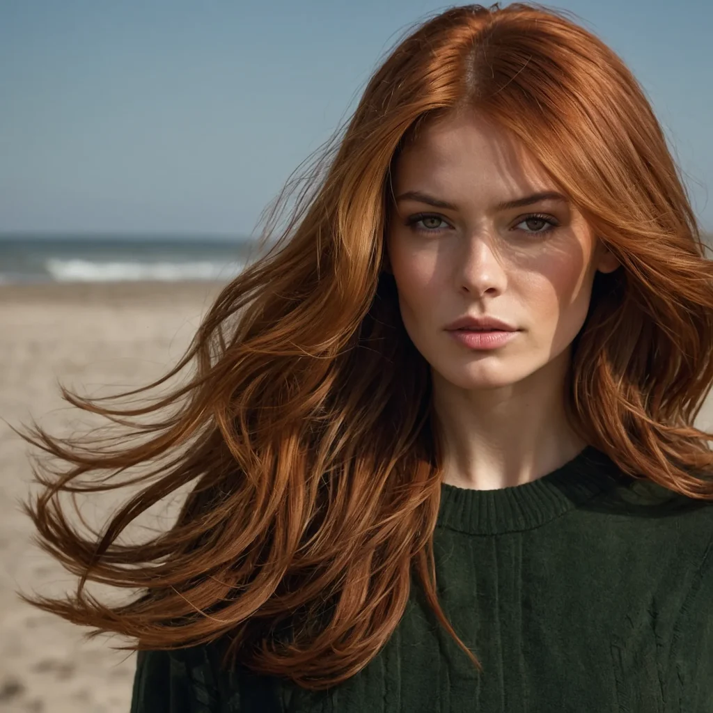 Natural Red‑Brown Blend