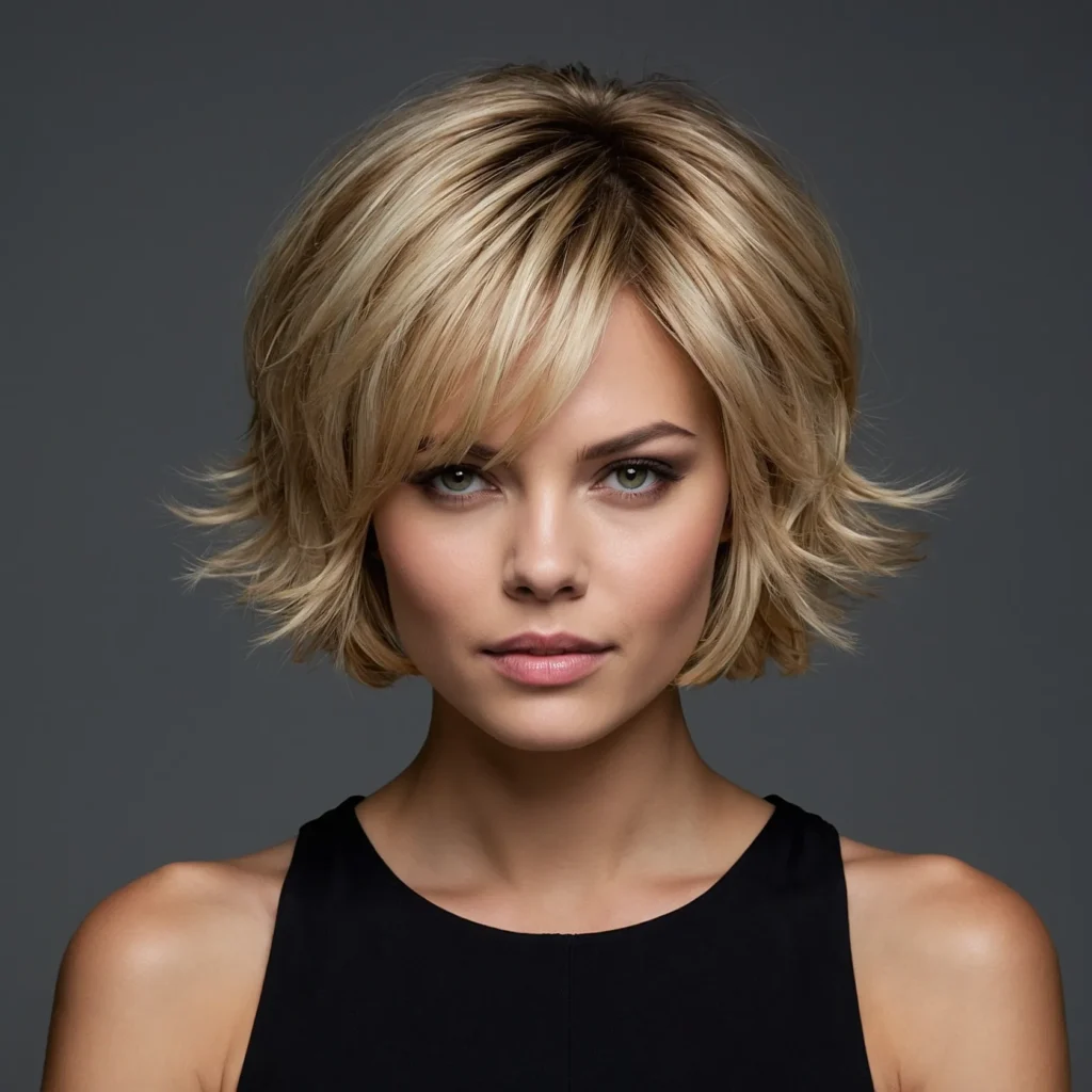 High‑Volume Crown Bixie