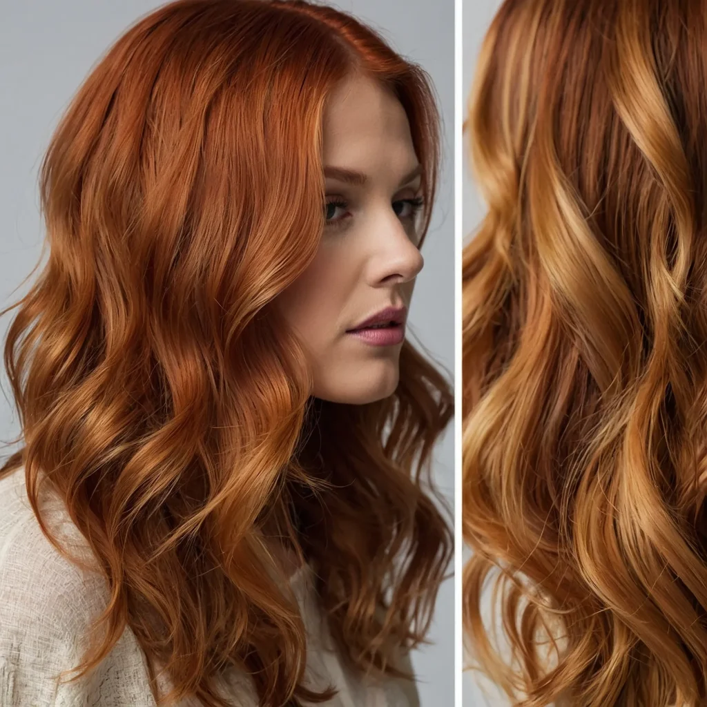 Dark Strawberry Blonde