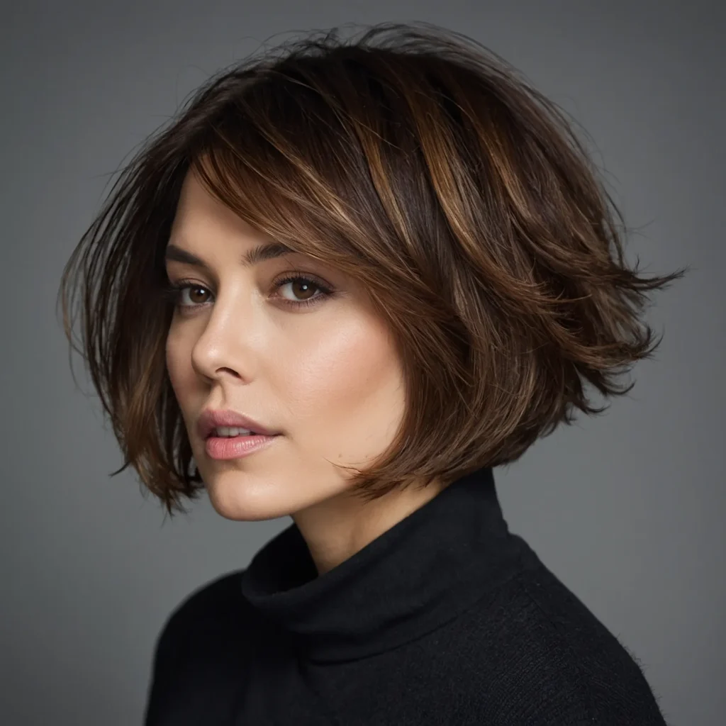 Invisible Layers A‑Line Bob