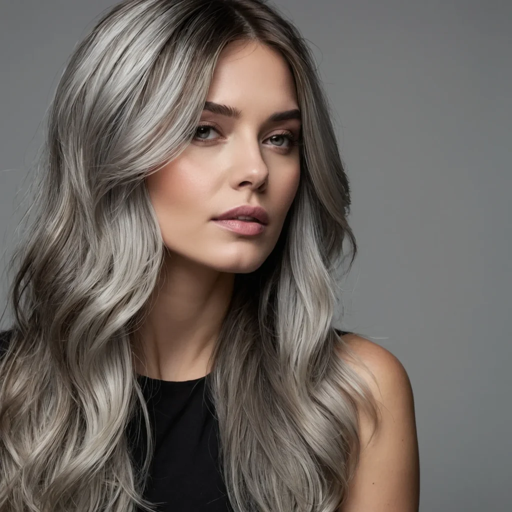 Long Silver Layers with Lowlights