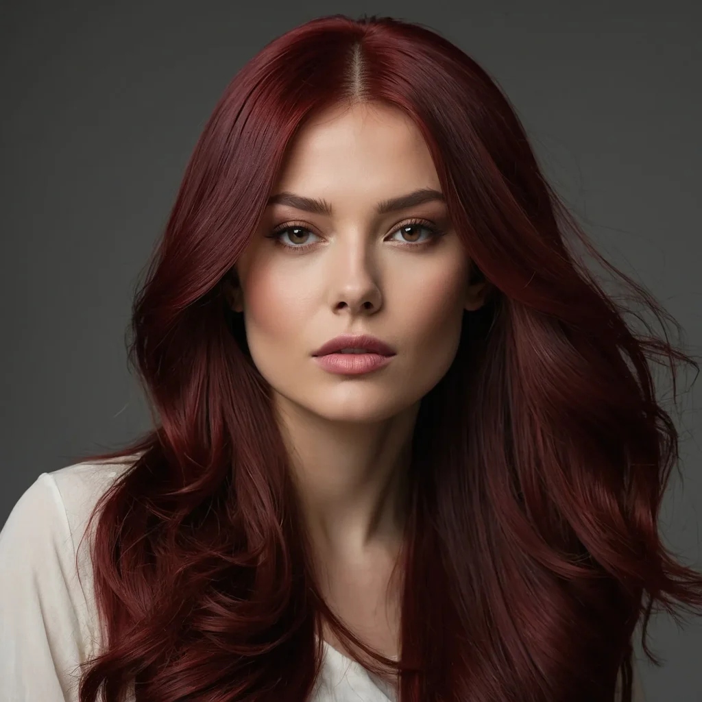 Dark Cherry Red
