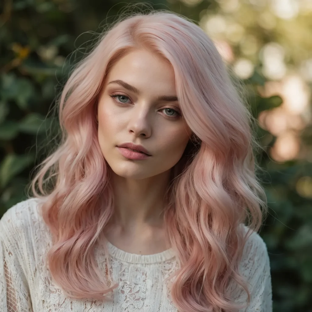 Floral‑Soft Pastel Pink