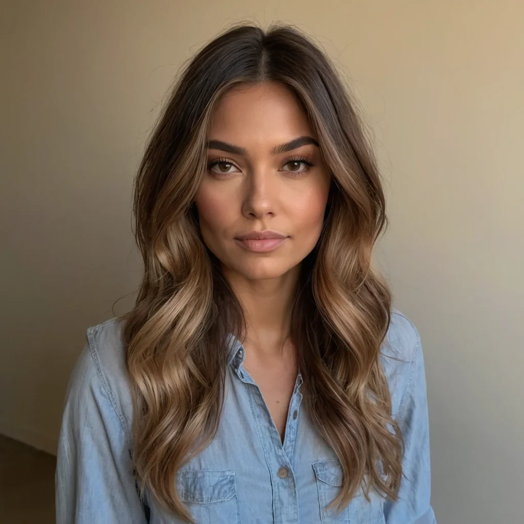 Everyday Wear Pastel Peach Highlights