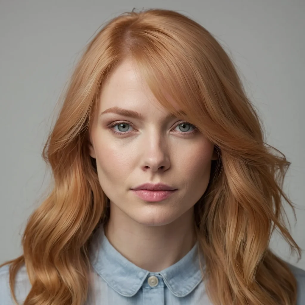 Pearly Light Strawberry Blonde