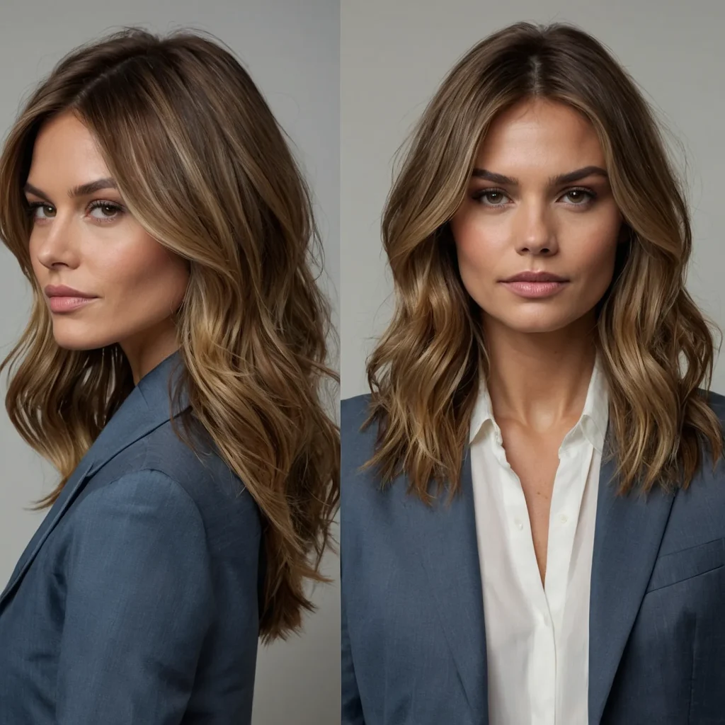 Dimensional Bronde Balayage