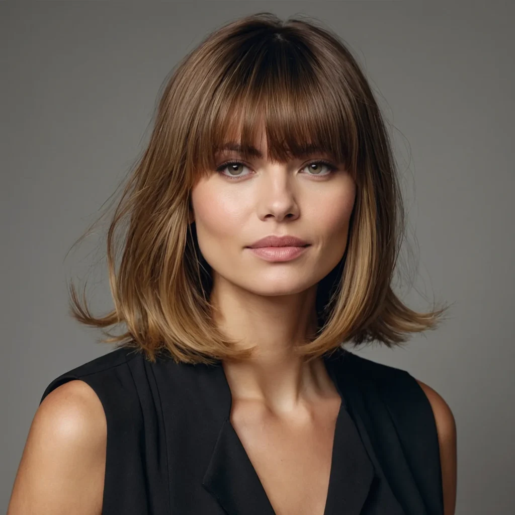 Curtain Bangs for Thin Hair
